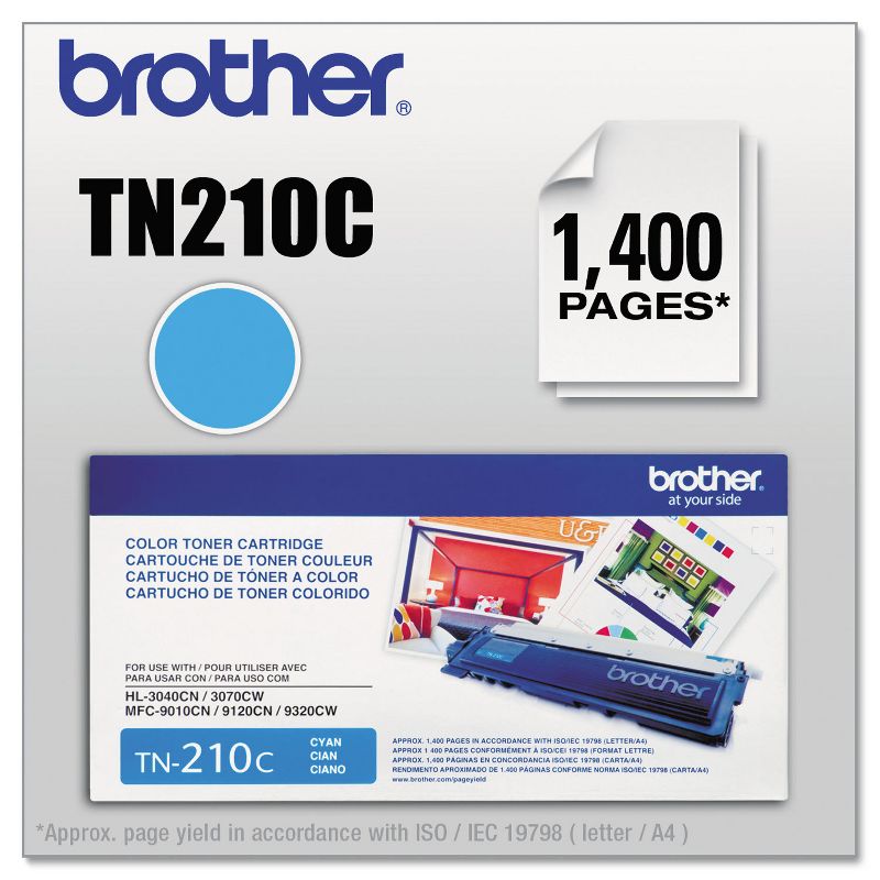 Brother TN210C Toner Cyan , 1 of 8