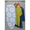 Household Essentials Handy Board Table Top Ironing Board Silver with Magic Rings Cover: Portable Small Steel Ironing Board - 3 of 4