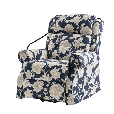 Lori Lift Assist Power Recliner With Massage Heat And Manual Headrest | ARTFUL LIVING DESIGN