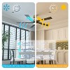 FUFU&GAGA Quiet Ceiling Fan with Sycamore Wood Blades, DC Motor & Remote Control - 4 of 4