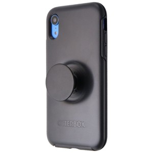Otter + Pop Symmetry Series Hybrid Case for Apple iPhone XR - Black - 1 of 1
