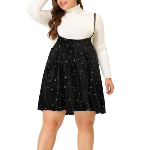 Women's plus shop size skater skirt