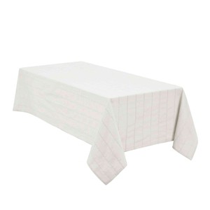 Izod Chadwick White 60" x 120"  Tablecloth - 1 of 3