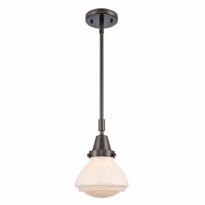Olean - 1 Light Stem Hung Mini Pendant In Industrial Style-8.88 Inches Tall and 6.75 Inches Wide