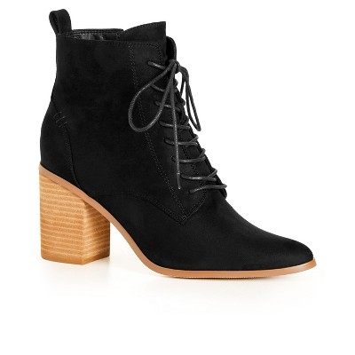 CITY CHIC | Women's Plus Size WIDE FIT Calista Ankle Boot - black - 11W