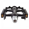 Origin8 Classique Pro Cage Platform Pedals 9/16" Alloy Body w/ Reflector Black - 3 of 4