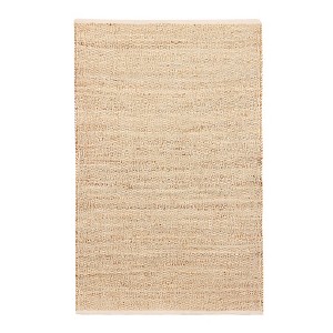 Delara Handwoven Jute and Cotton Area Rug - Natural Rug, Farmhouse Accent Rug for Living Room, Bedroom - 1 of 4