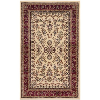 Lyndhurst Sarouk LNH331 Power Loomed Rugs - Safavieh
