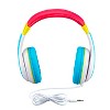 eKids Wired Headphones for Kids, Over Ear Headphones for Girls and Boys  - Multicolored (KD-140.EXV0) - image 3 of 4