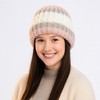 Anna-Kaci Women's Cozy Rib-Knit Winter Beanie with Soft Stretch Fabric - 2 of 3