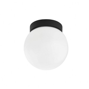 Troy Lighting Ansel 1 - Light Wall Light in  Textured Black Opal Shiny Shade - 1 of 2