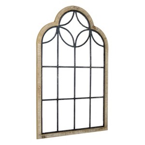 VIP Wood 49.5 in. Brown Grated Wall Decor - 1 of 4