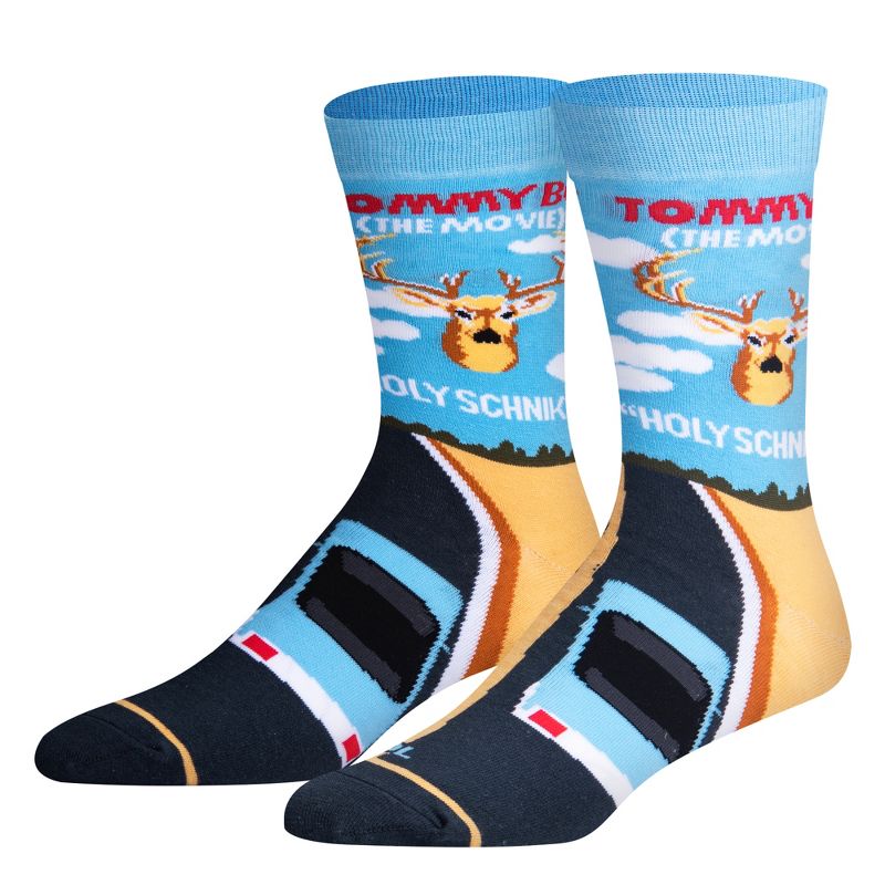 Cool Socks, Tommy Boy The Movie, Funny Novelty Socks, Large, 1 of 6