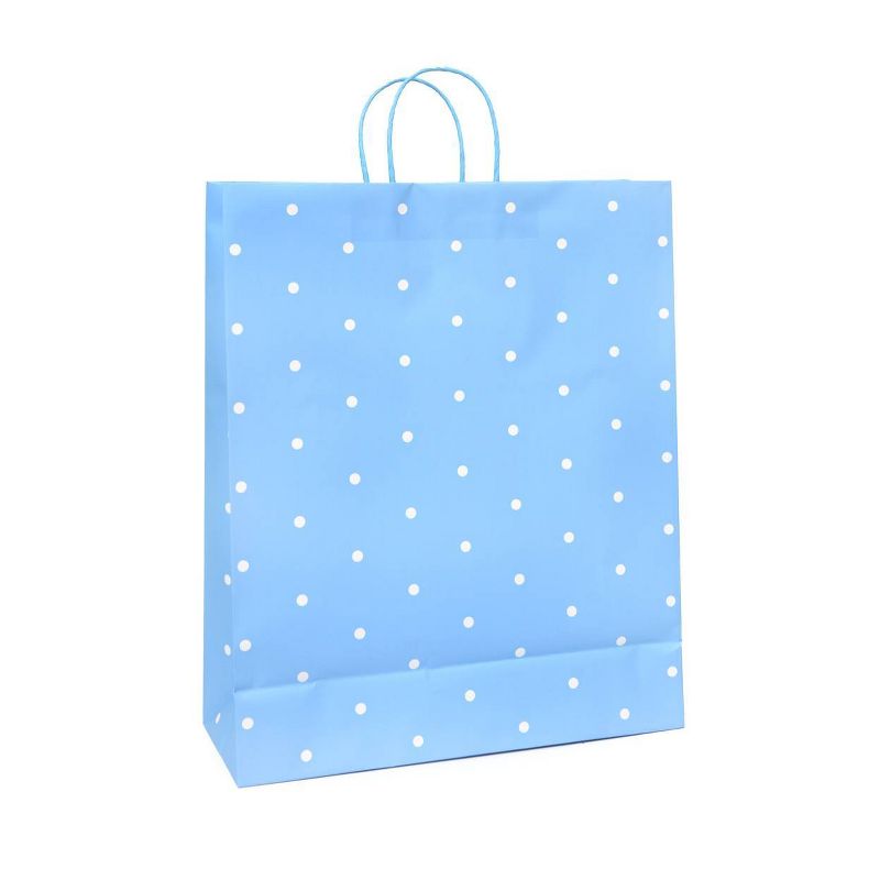 Jumbo Bag White Dots on Blue - Spritz&#8482;, 4 of 5