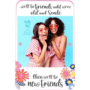 Pavilion Gift Company - Friends - 5.25" x 8" Acrylic Frame (Holds 4" x 6" or 5" x 7" Photo) - Single Image Frames - 1 of 4