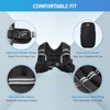 Attop Weighted Vest 6-30lb with Reflective Strips for Workout, Strength Training, Running, Fitness, Muscle Building, Weight Loss - 2 of 4