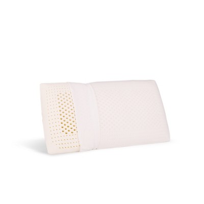 eLuxury Natural Latex Foam Bed Pillow with Cover