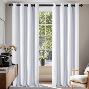 Deconovo Grommet Blackout Curtains, 2 Panels, OEKO-TEX Certified - 1 of 4