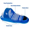 5 Star Super Deals Shower Foot Scrubber Cleaner Sandal - Non Slip Suction Cup - Bath Shoe Shower Massager Scrubs & Brushes with Exfoliating Pumice - 2 of 4