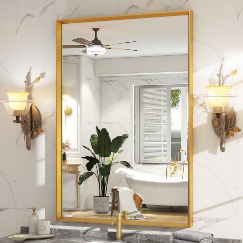 Beautypeak Rectangle Bathroom Vanity Mirrors : Target