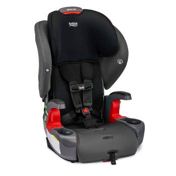 Britax Grow with You Harness SafeWash Booster Car Seat - Mod Black