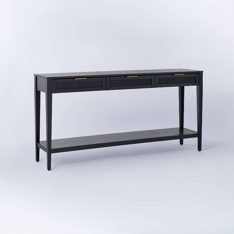East Bluff Woven Drawer Console Table - Threshold™ designed with Studio McGee, 3 of 19