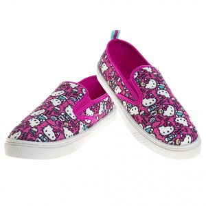 Womens Hello Kitty Collage Low Top Sneakers - 1 of 1