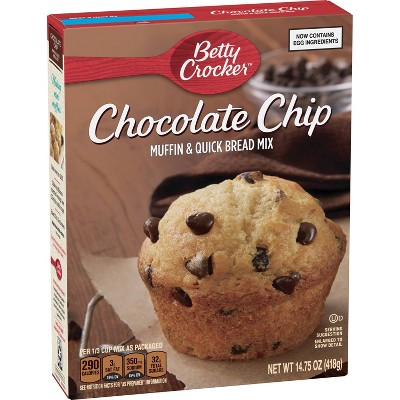 Betty Crocker Chocolate Chip Muffin and Quick Bread Mix - 14.75oz