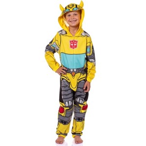 Transformers Boys' Retro Union Suit One Piece Pajama - 1 of 4