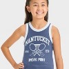 Grayson Threads Kids Big Girl Tank Top - Navy Blue - 2 of 4