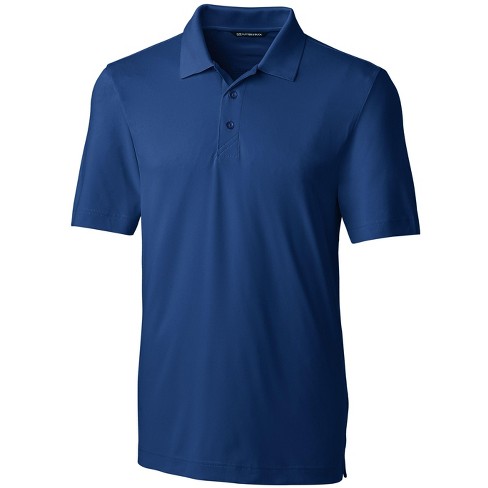 Men's Cutter & Buck Royal Indianapolis Colts Throwback Logo Big & Tall  Forge Stretch Polo