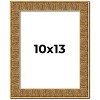 PosterPalooza | Photo Size Sculpted Black Picture Frame - UV Acrylic, Foam Board Backing, Hanging Hardware - 2 of 4