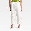 Women's High-Rise Ladder Trim Pull-On Pants - A New Day™ - 2 of 3