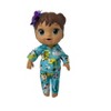 Doll Clothes Superstore Safari Pajamas Fit 12 Inch Baby Alive And Little Baby Dolls - 3 of 4
