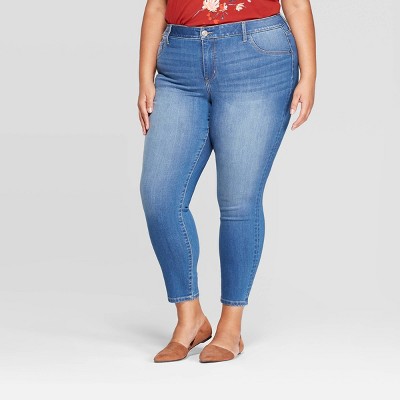 target elastic waist jeans