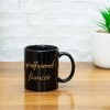 Girlfriend To Fianc�e Glittery Goldtone 11 Ounce Ceramic Stoneware Novelty Coffee Mug - 2 of 2