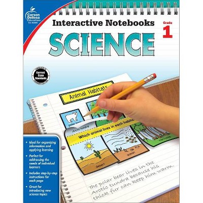 Science, Grade 1 - (Interactive Notebooks) by  Holly Rafidi (Paperback)