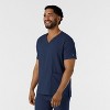 Wink Boundless Men's Multi Pocket V-Neck Scrub Top - 3 of 4