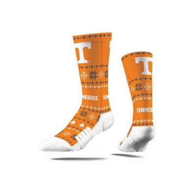 NCAA Tennessee Volunteers Holiday Sweater Crew Socks