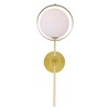CWI Lighting Da Vinci 1 Light Wall Light With Brass Finish - 3 of 4