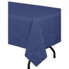 Crown Premium Quality Plastic Tablecloth 54 Inch. x 108 Inch. Rectangle - 6 Pack - 3 of 4