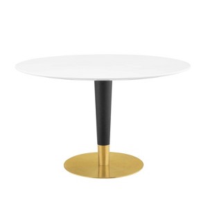 Zinque Round Wood Dining Table - Modway - 1 of 4