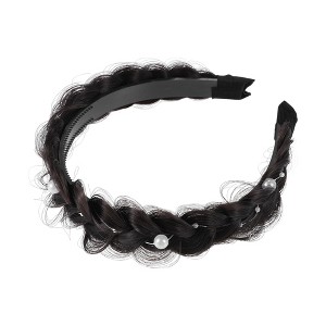 Unique Bargains Women's Headband 1.77" Wide 1 Pc - 1 of 4