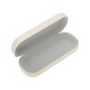 Unique Bargains Eyeglasses Case 6.3"x2.36"x1.18" Beige 1 Pc - 3 of 4