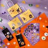 Juvale 720 Pieces Small Halloween Stickers for Kids, Candy Bags, Trick-or-Treat Buckets, Favors, 20 Designs, 36 Sheets - 2 of 4