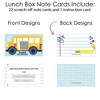 Juvale 60-Pack Motivational Lunch Box Notes for Kids, Single-Sided  Inspirational Cards in 30 Designs, Lunchbox Essentials, 2x3.5 in