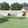PawHut Large Metal Chicken Coop, Walk-in Poultry Cage Galvanized Hen Playpen House with Cover and Lockable Door for Outdoor - 2 of 4