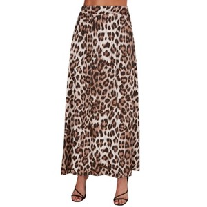 Women's Big Game Cheetah Print Maxi Skirt - Venti6 - 1 of 4