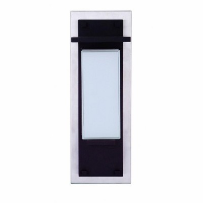 Craftmade Lighting Heights 1 - Light Wall Light in  Stainless Steel/Midnight