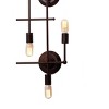 Chloe Lighting Aylett Industrial 6 Light Oil Rubbed Bronze Wall Sconce 26"Wide - 3 of 4